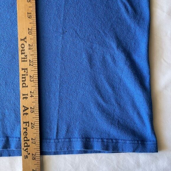 Classic Pocket T-Shirt Mens size XL‎ Blue "ITS OUR TIME THIS TIME" Union Tee USA - Picture 7 of 8